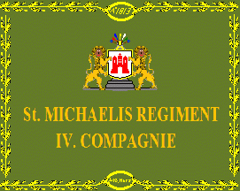 [St. Michael reg. 4th comp. flag of 1813]